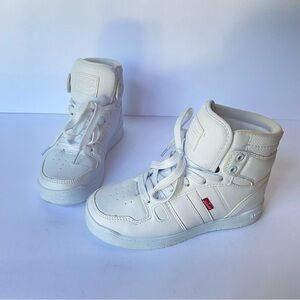 Levi’s White High top Shoes Kids Size 2